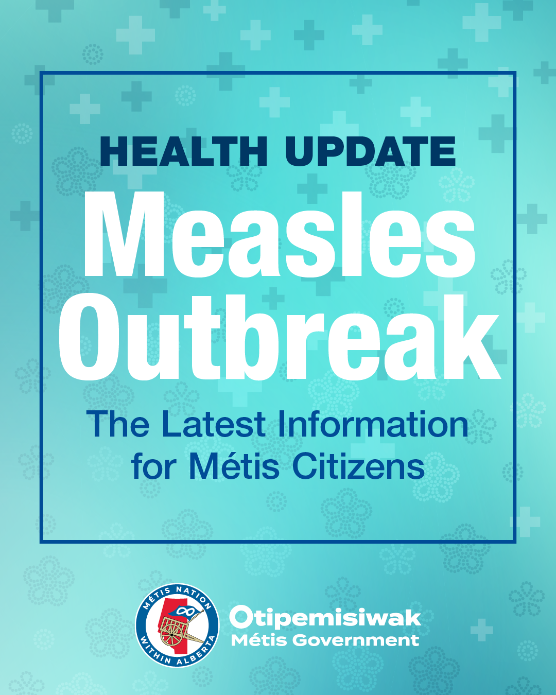 Measles Outbreak poster, click to open link