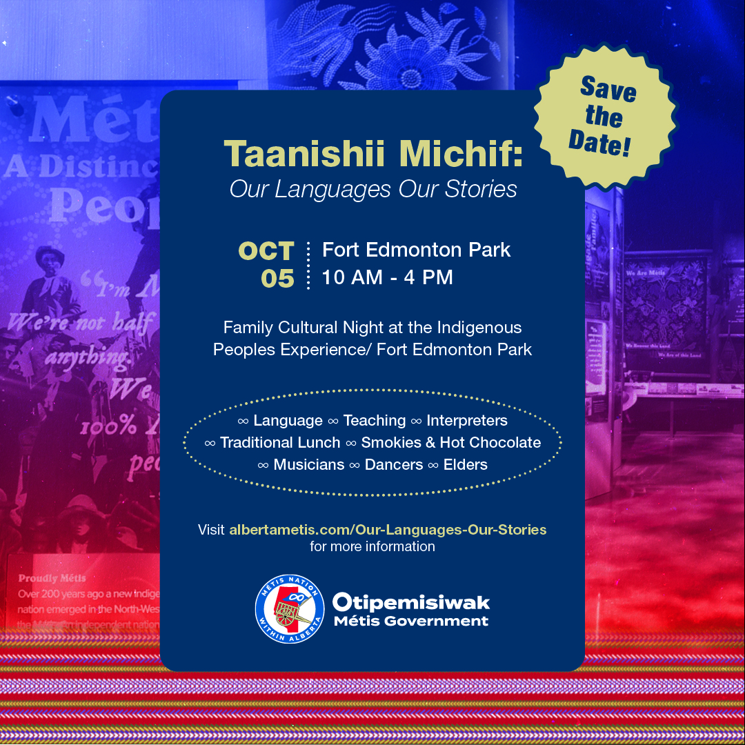 Connect with Métis culture at the Fort Edmonton Park Indigenous Peoples Experience on October 5 from 10 a.m. to 4 p.m.