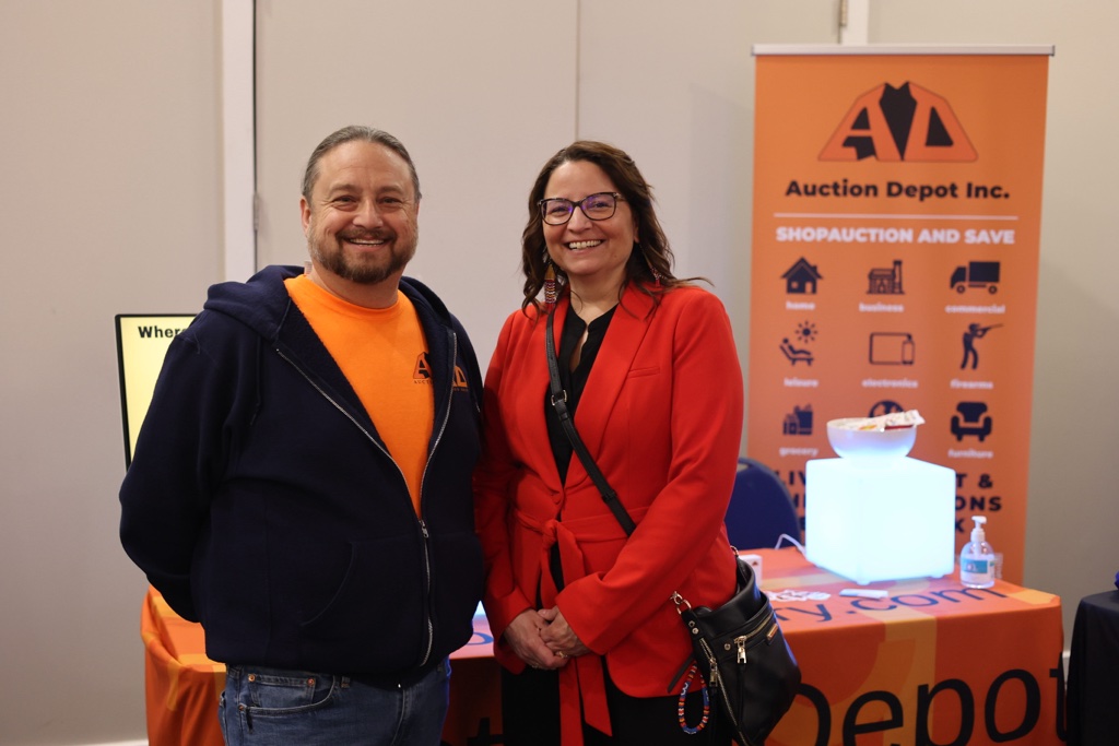 President Sandmaier with Citizen, click to open link