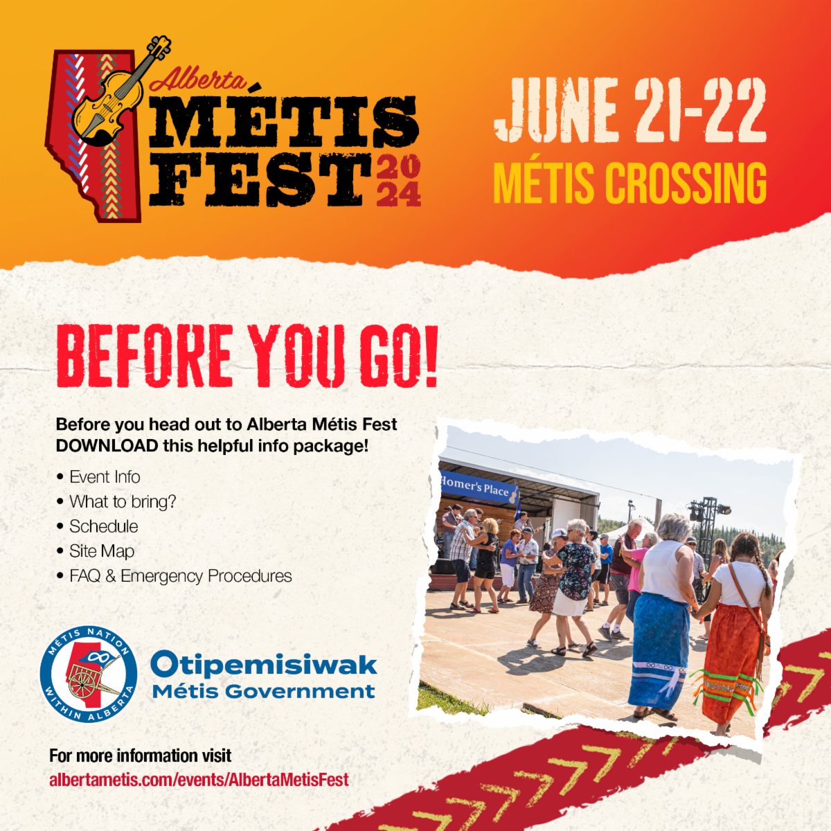 Metis Fest, Before You Go
