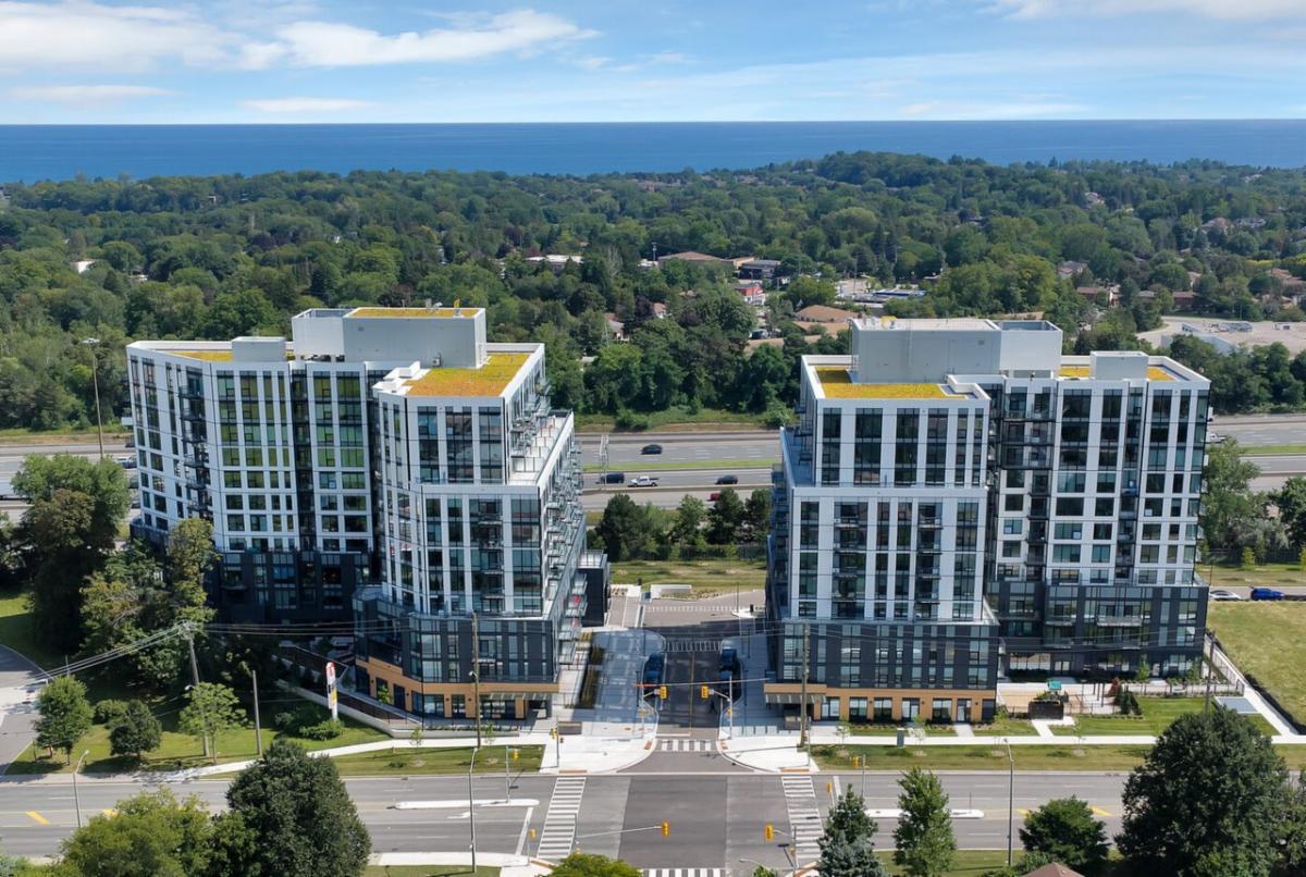 Two completed Narrative condominium towers