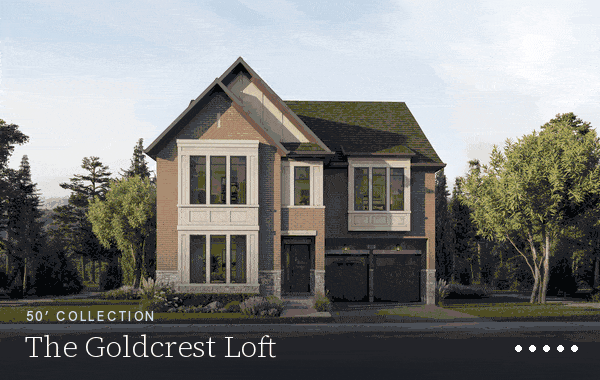 Five Oaks detached home elevations