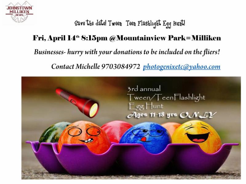 Johnstown Milliken News Updated Events for March 2017