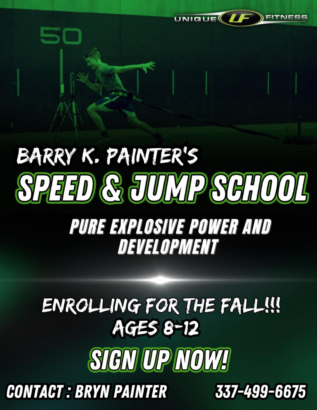 Speed & Jump School!!!