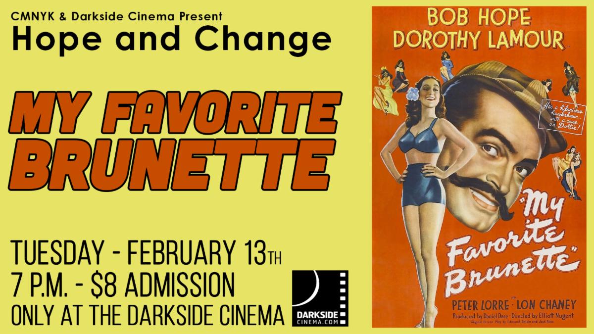 My Favorite Brunette Poster