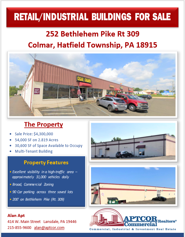 Retail/Industrial Buildings For Sale!