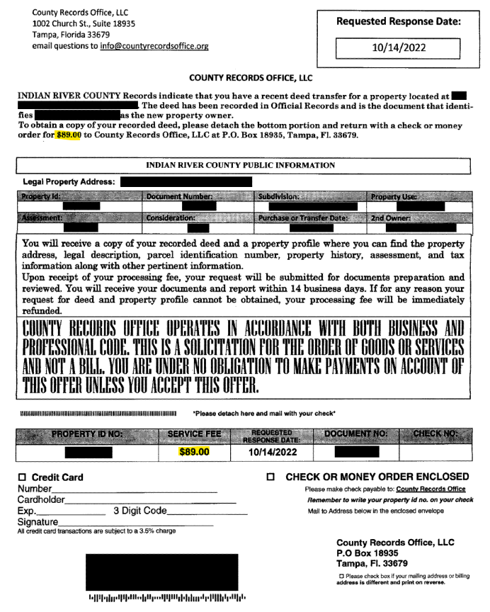 official-records-warning