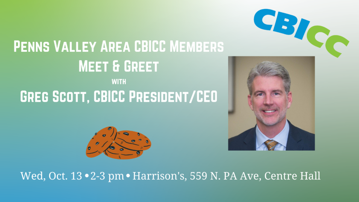 Greg Scott's Week Tour of Centre County and more CBICC events