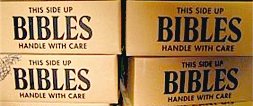 boxes of bibles