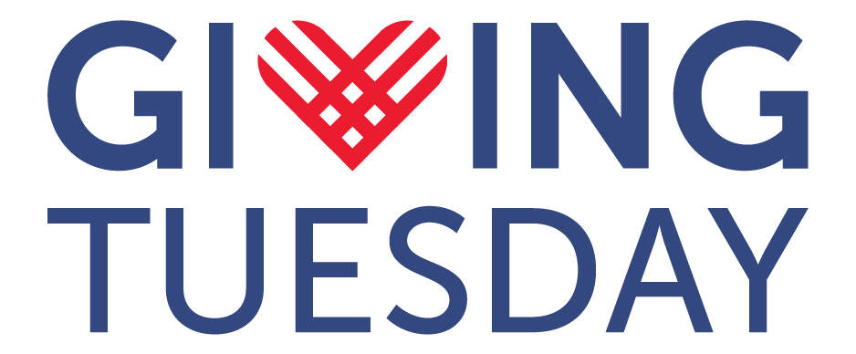 Giving Tuesday Logo with interlaced red heart