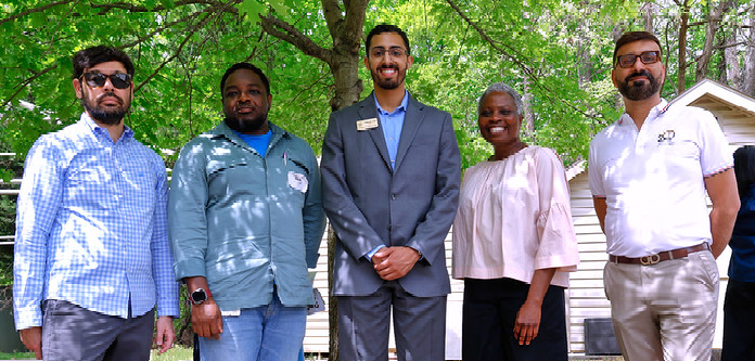 The Director of Fairfax County Health Department and her team.