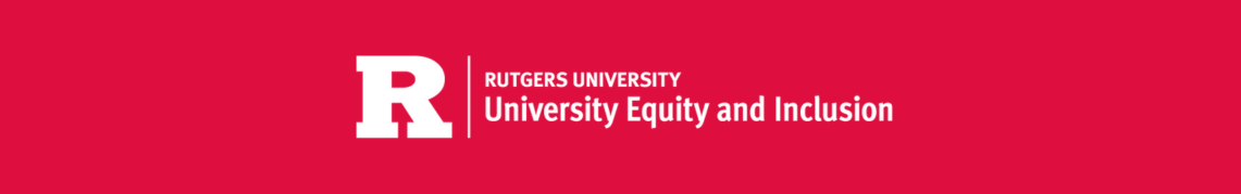 Logo for Rutgers University Equity and Inclusion