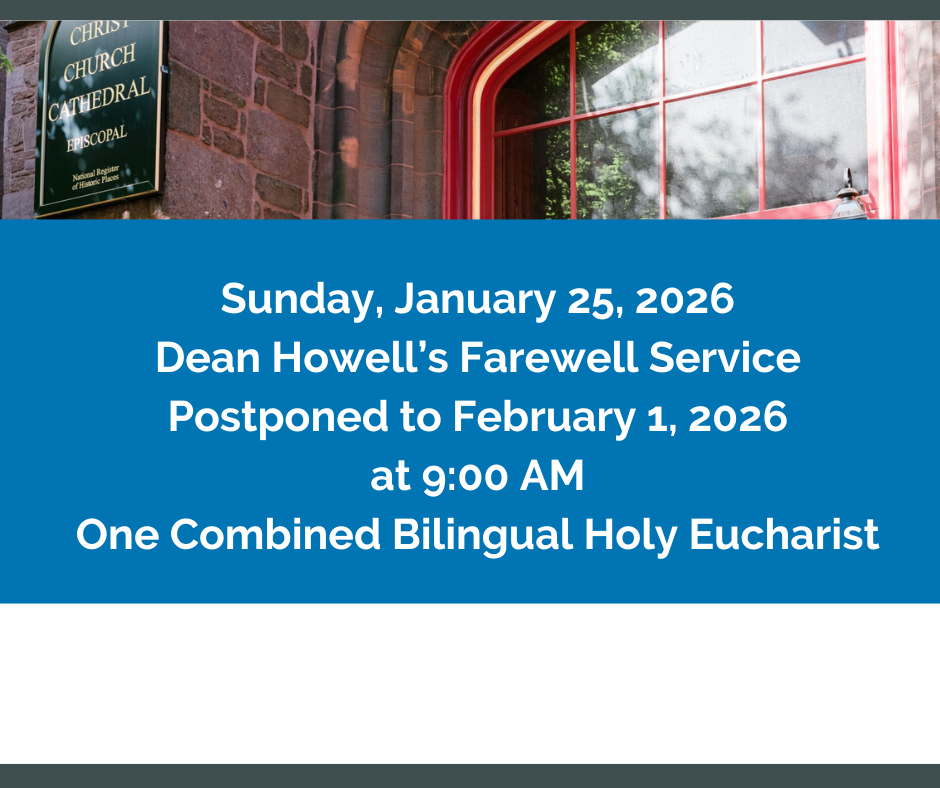 Sunday Jan 25 Worship Cancel