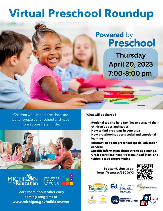 5toONE Neighborhood Network & Great Start Parents Update