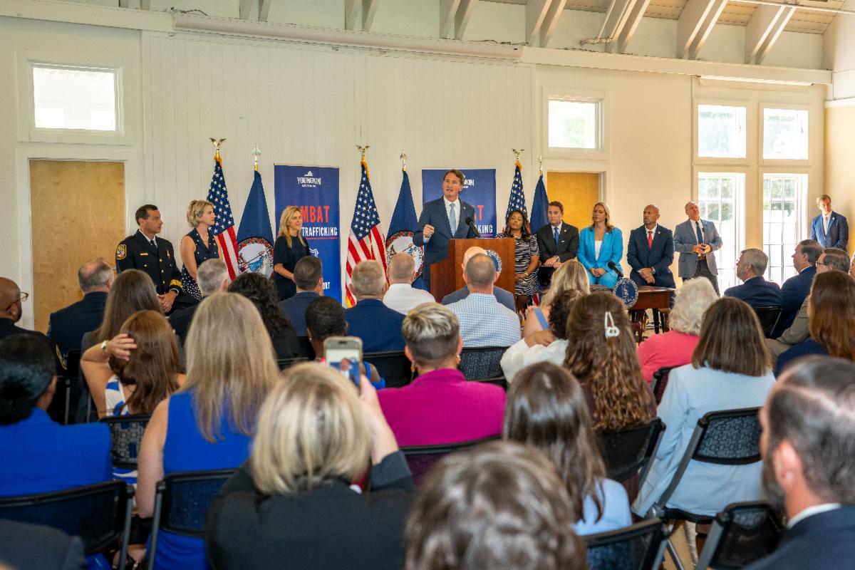 Governor Glenn Youngkin Commemorates World Day Against Trafficking in Persons as Virginia Advances Comprehensive Anti-Human Trafficking Efforts