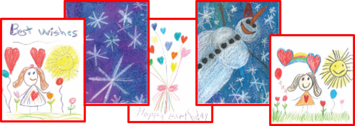 an image of holiday notecards 