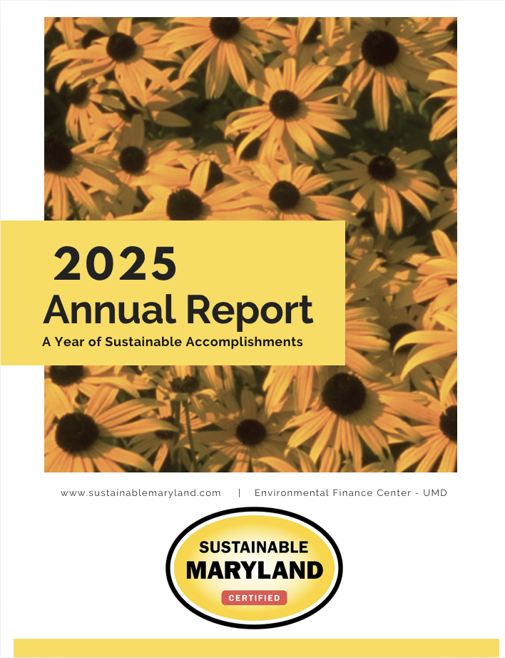 Cover of 2026 Sustainable Maryland Annual Report