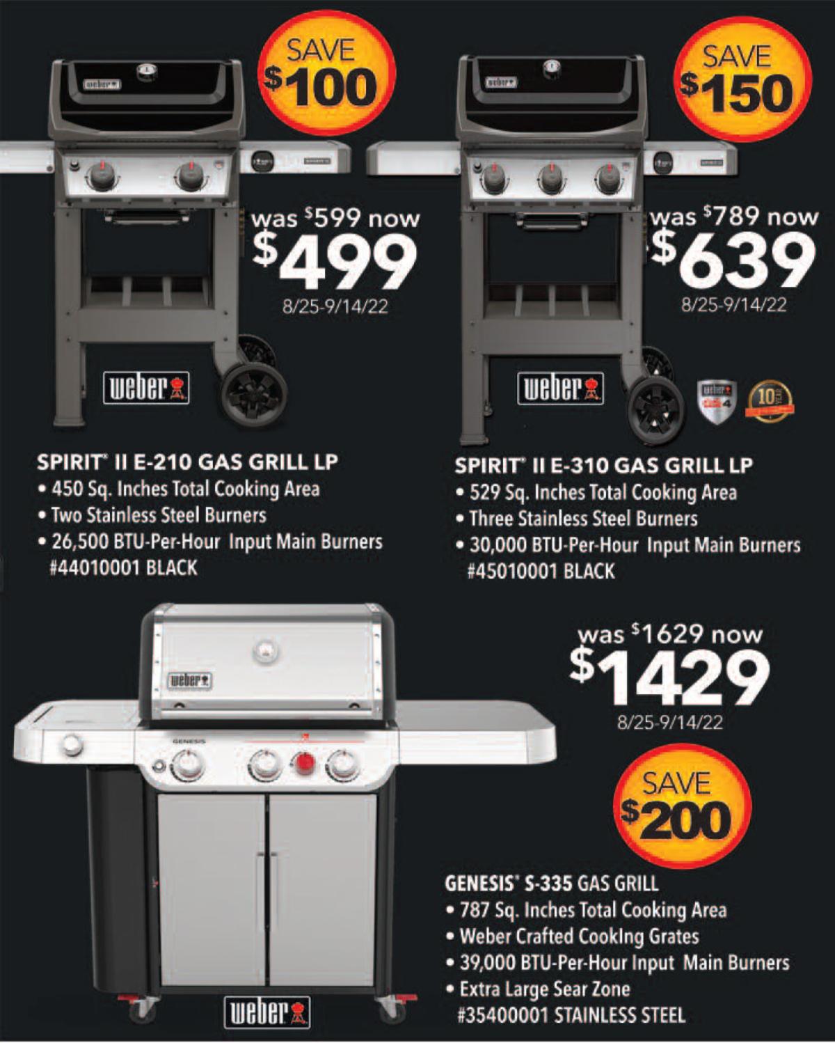 BIG Savings during our Labor Day Sale