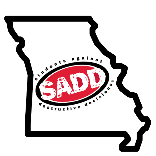 SADD Logo - Transparent Black Missouri Outline.png