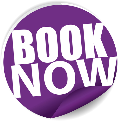 Book now purple Label_ Sign_ stickers and symbol.