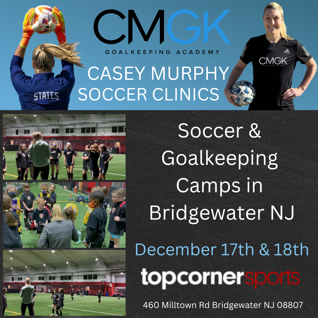⚽USWNT Casey Murphy coming to Bridgewater NJ