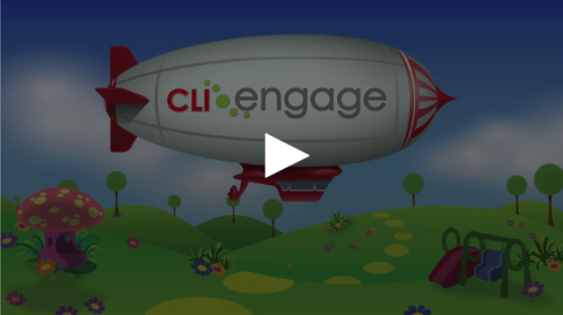 Image of the introduction animation on CLI Engage video