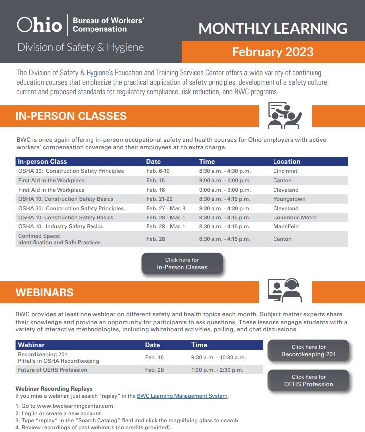 Fostoria Safety Council News