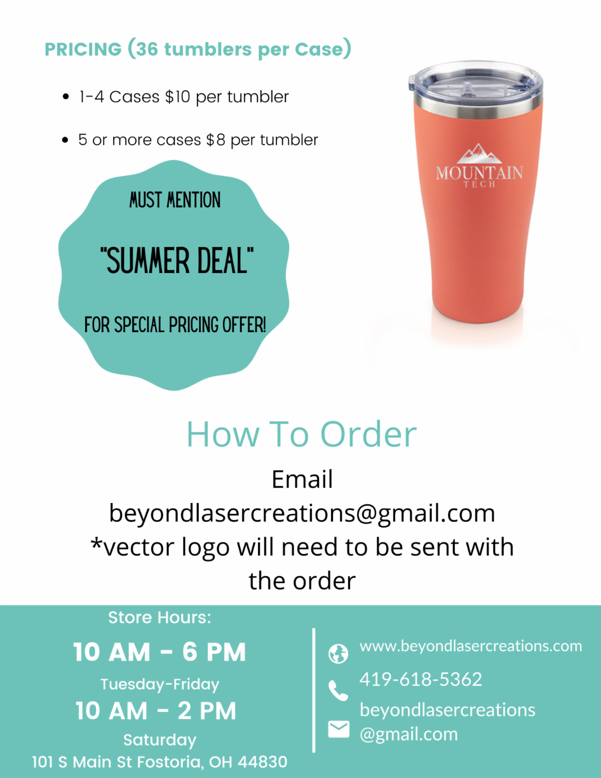 June Fostoria Business Newsletter