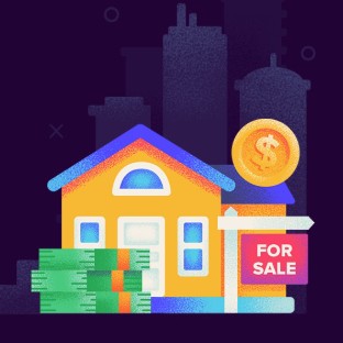 WalletHub Best Cities for First-Time Home Buyers Graphic