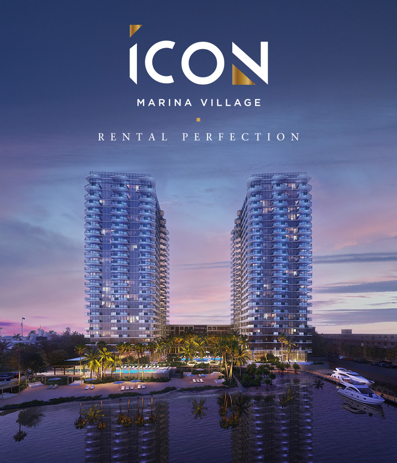 The wait is over! Now Leasing at Icon Marina Village