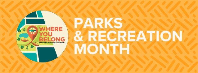 Parks and Recreation Month Logo