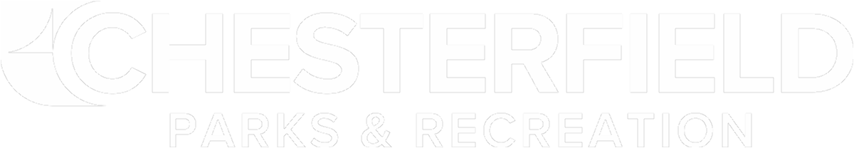 Chesterfield County Parks and Recreation logo White