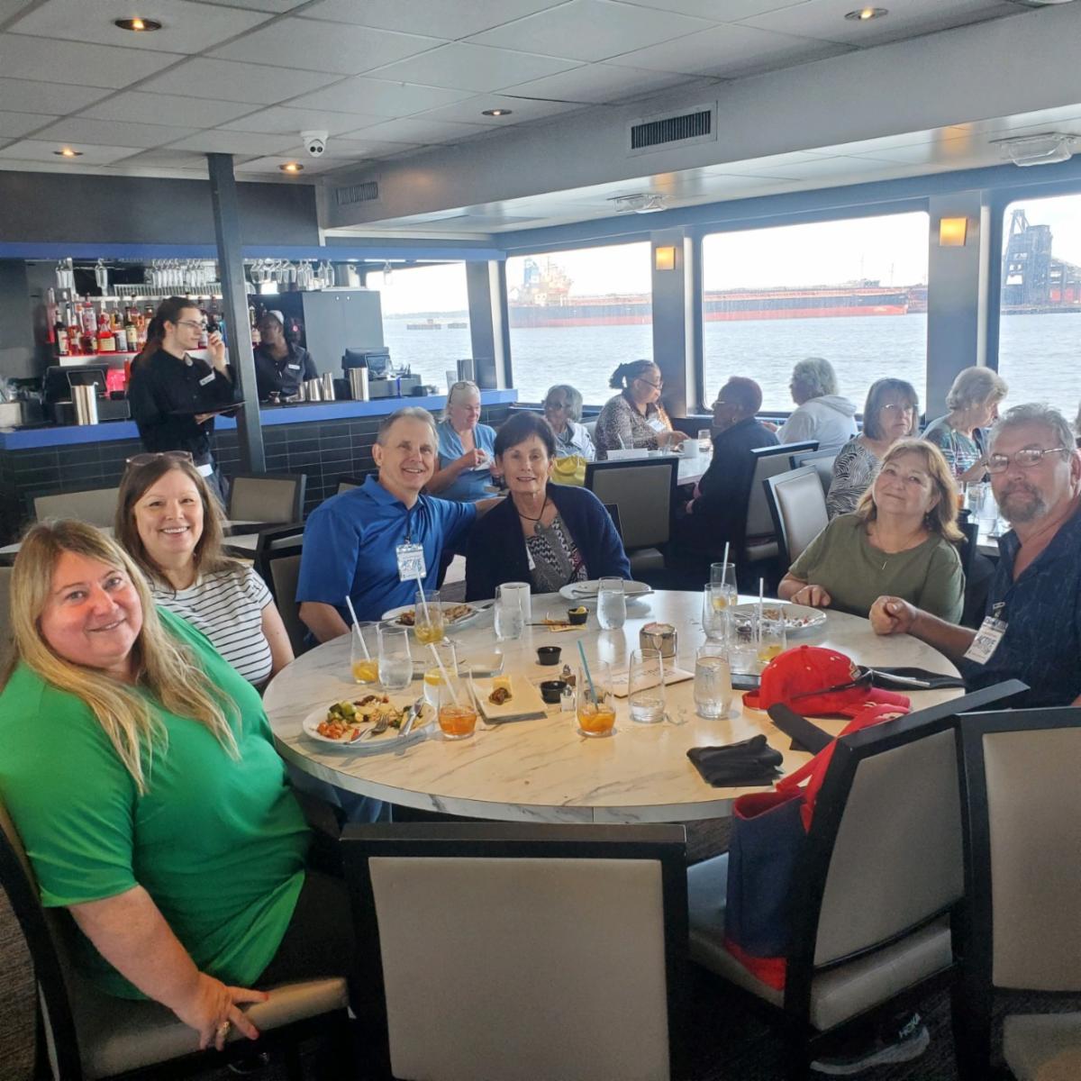 50+ group on Norfolk Trip