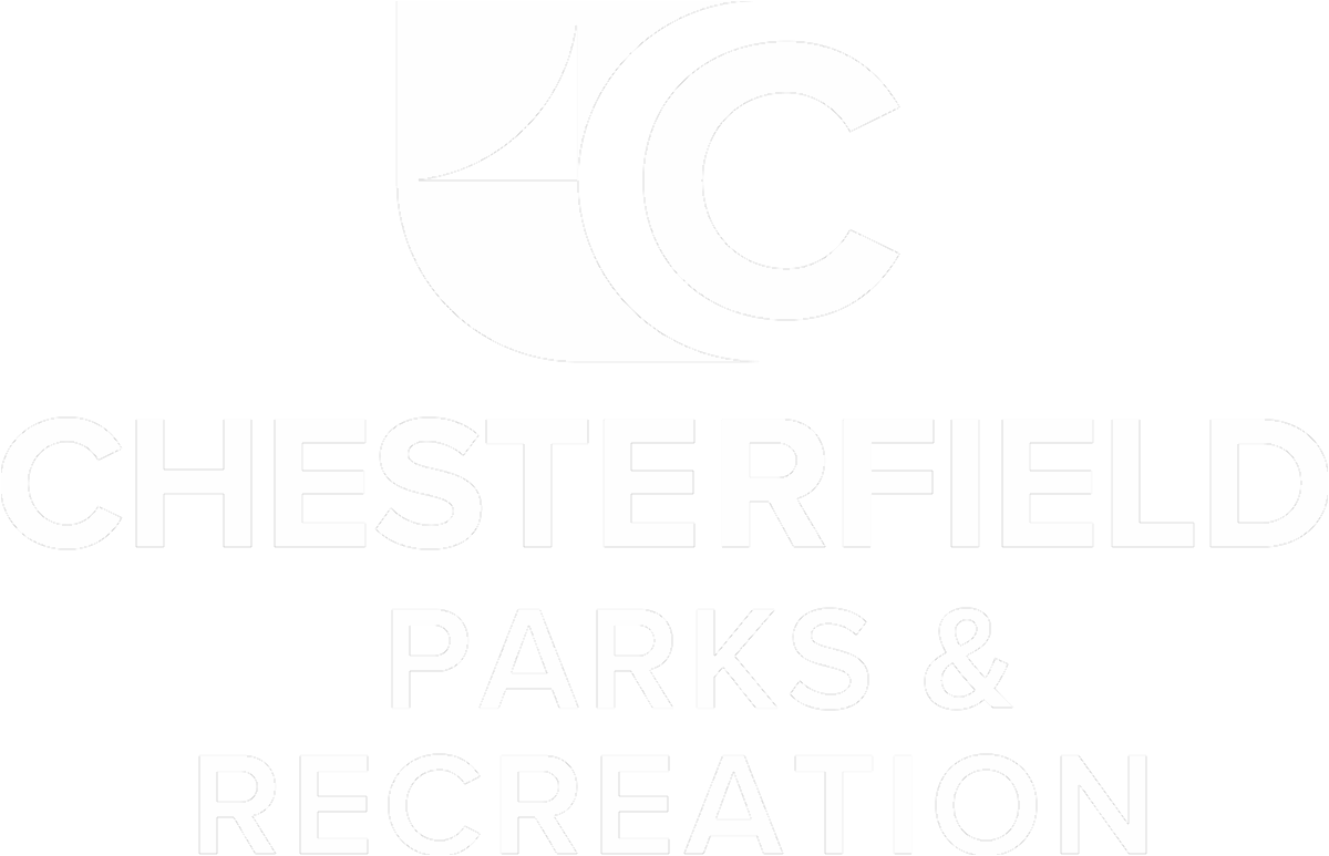 Chesterfield County Parks and Recreation logo White
