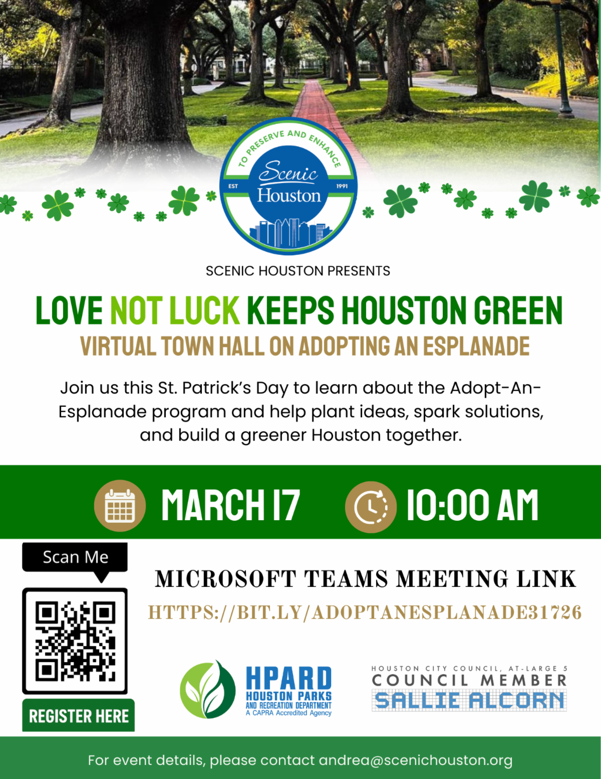 Help Keep Houston Green