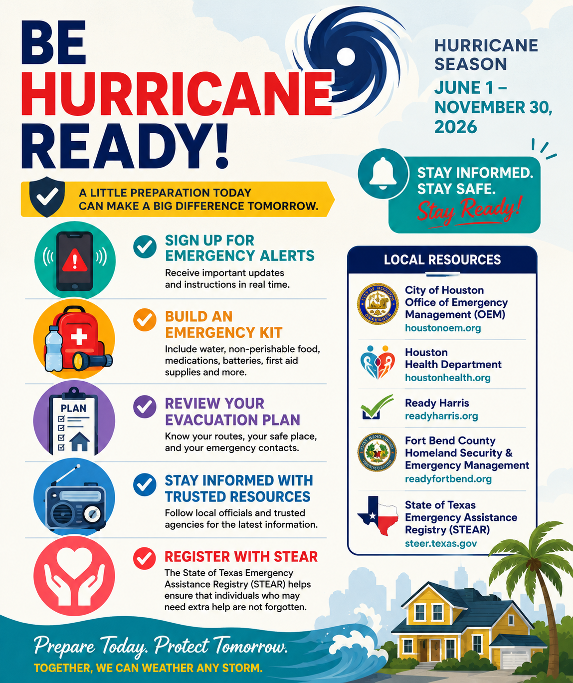 Be hurricane ready