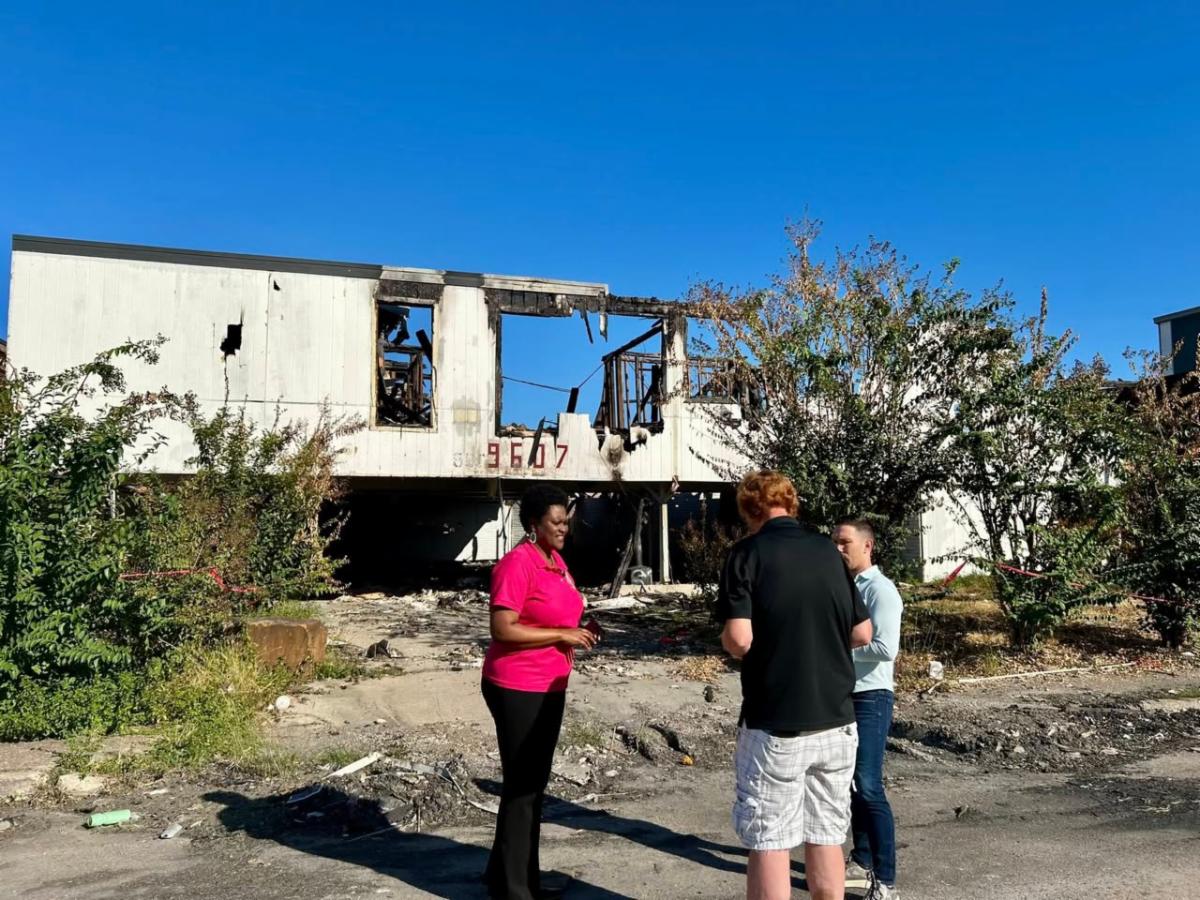 Riddlewood after demolition