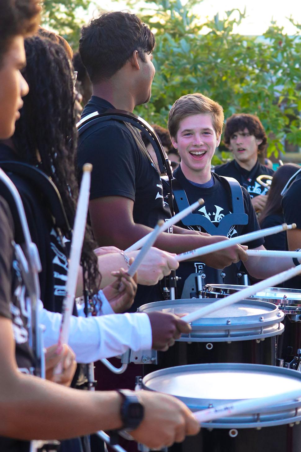 Charlie David Dinner pep band