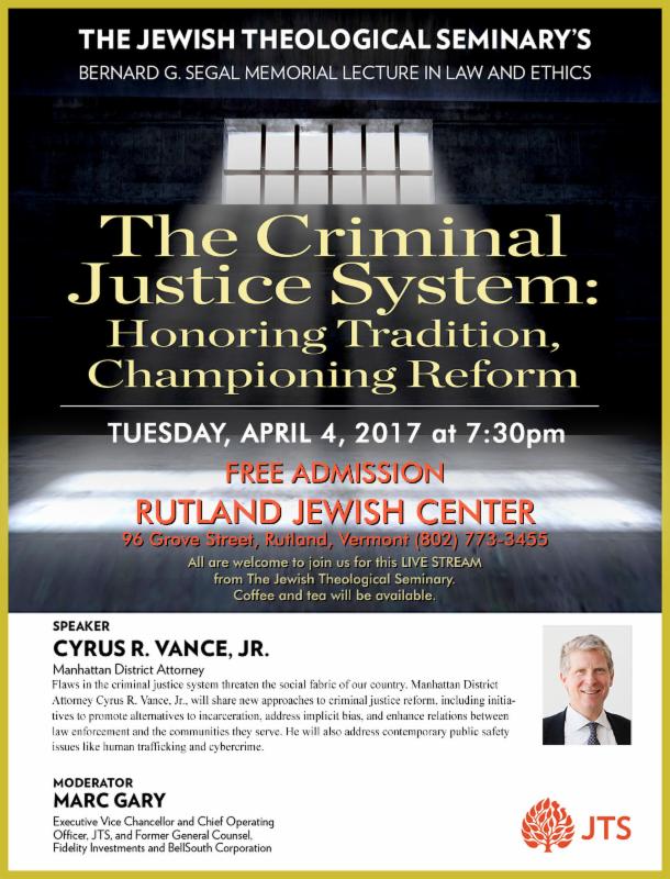 Criminal Justice System Lecture