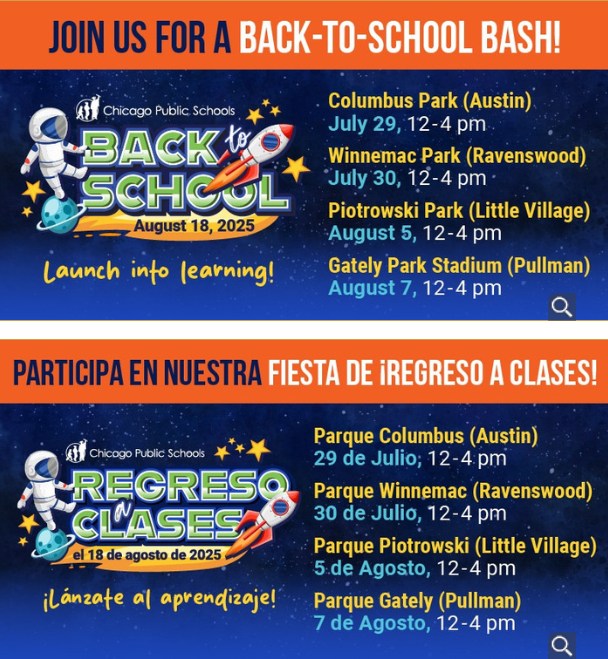 Chicago Public Schools - Back to School Bash