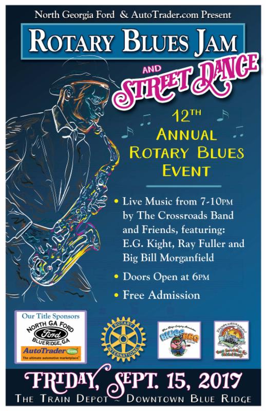 Rotary Blues Jam Poster