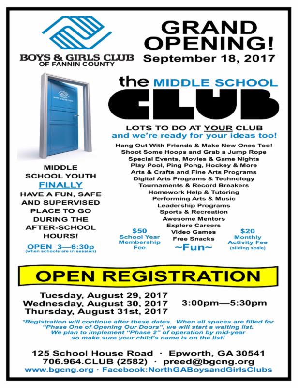 Boys and Girls Club Grand Opening