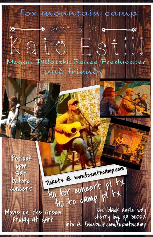 Fox Mountain Camp September Poster