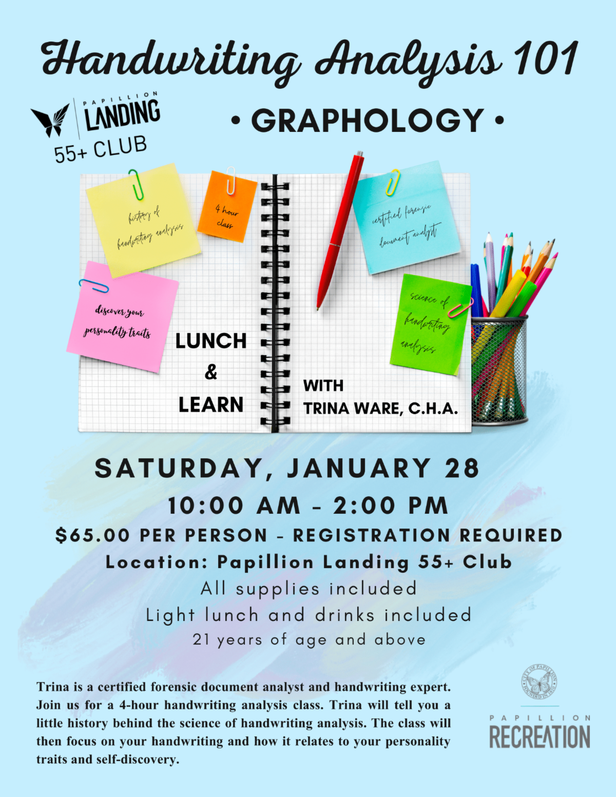 Papillion Recreation January 2023 Newsletter