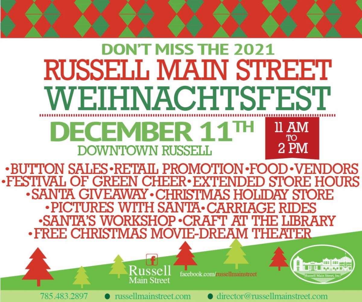 REMINDER Southwind Bank to host the next What's up in Russell