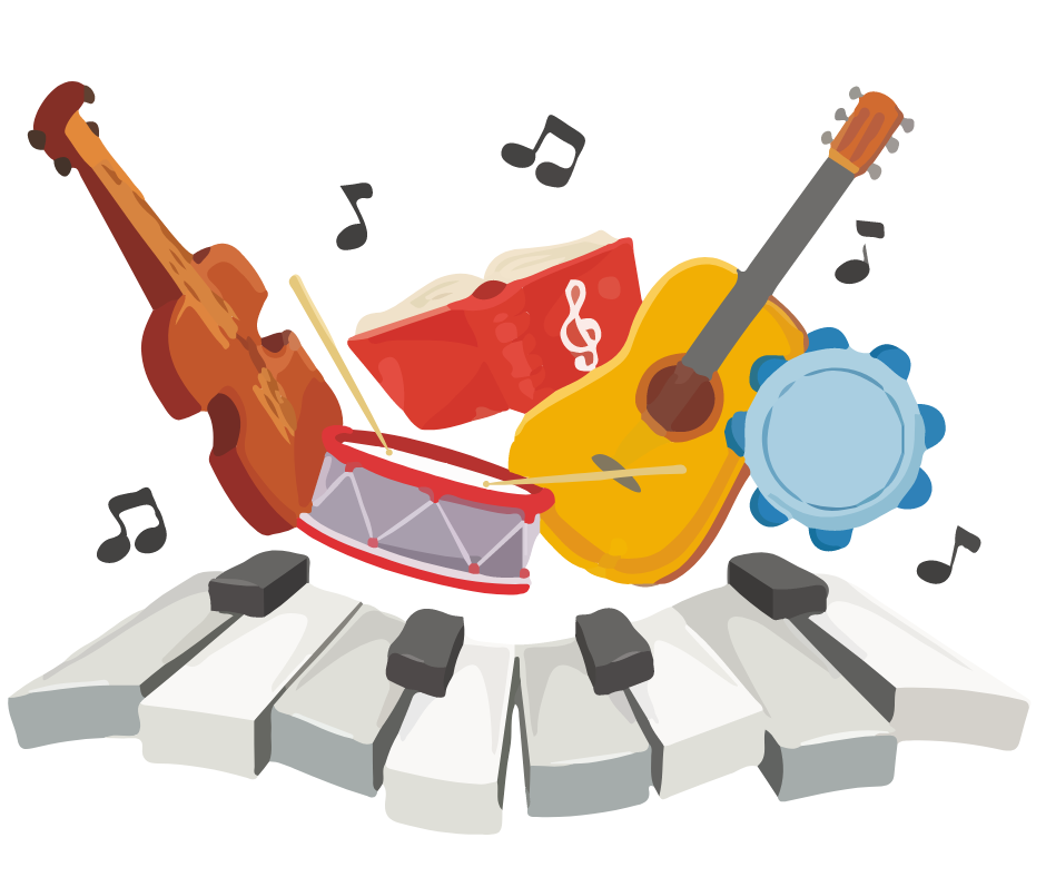 various musical instruments