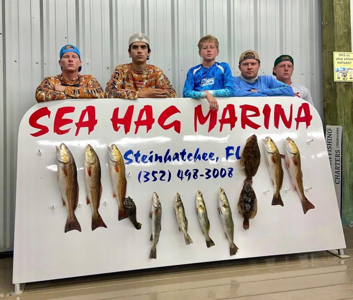 We're Seeing 20/20 in Redfish & Trout this Weekend in Steinhatchee!