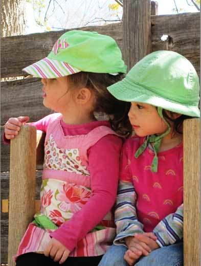 Rainbow Bridge summer girls hats