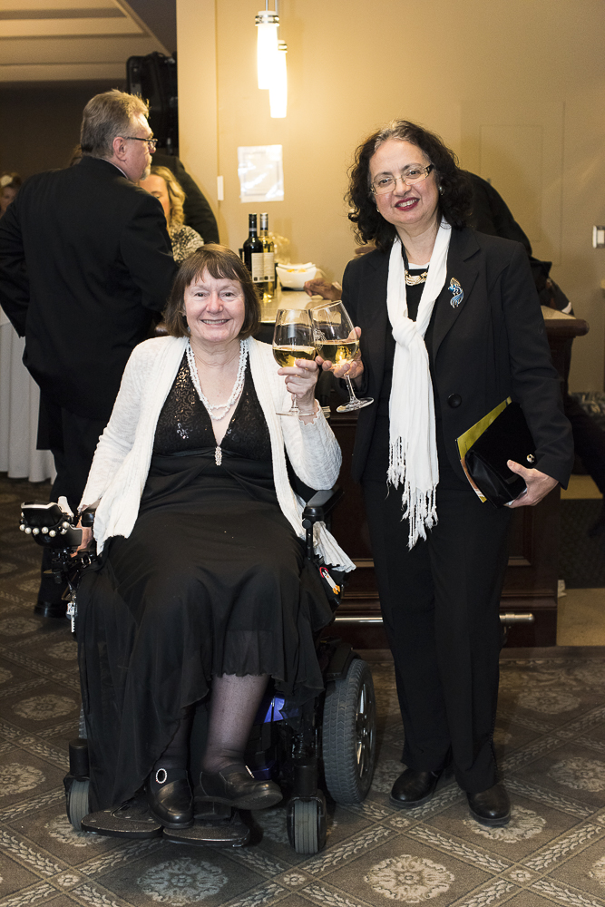 CIPO member Brenda Henderson and friend