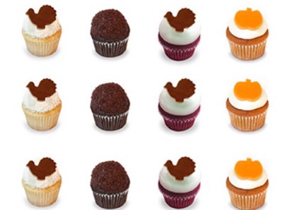 Thanksgiving cupcakes